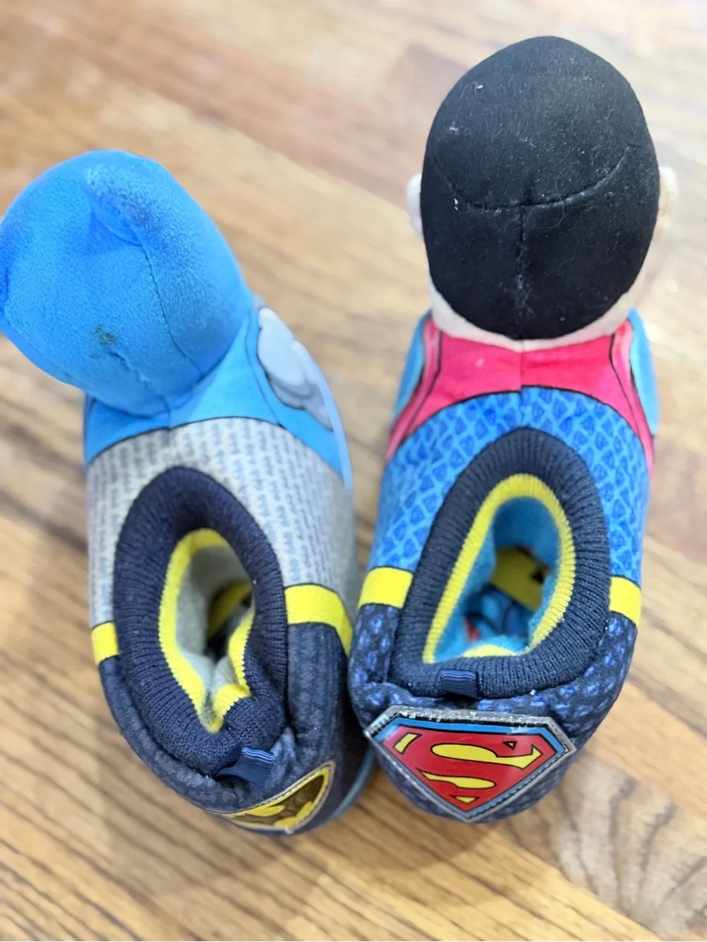Batman Plush Kid's Slippers - Blue